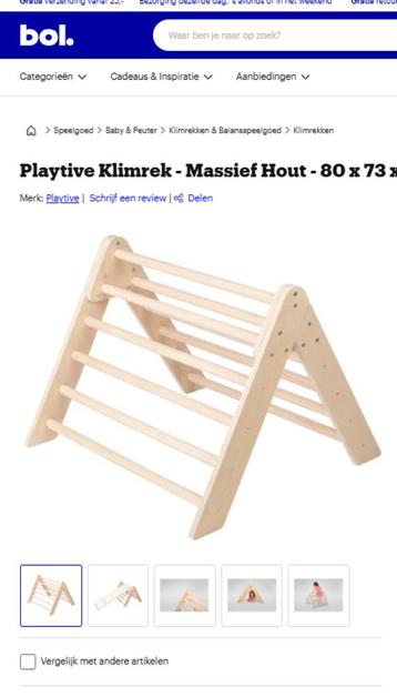 Playtive klimrek - zo goed als nieuw beschikbaar voor biedingen