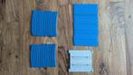 Vintage LEGO trein rails set blauw met overgang 1970, Ophalen of Verzenden, Zo goed als nieuw, Complete set, Lego