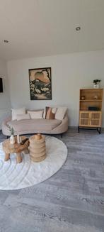 Bank Savar Boucle beige 3 zitter, Ophalen, Nieuw, Stof