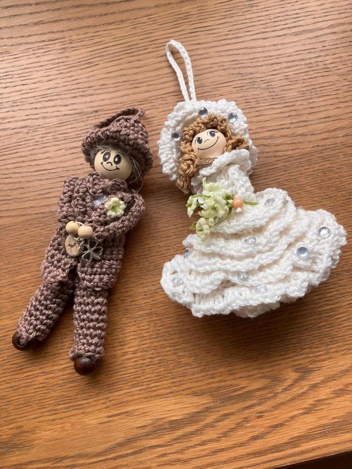 Poppetjes, sleutelhangers., Hobby en Vrije tijd, Breien en Haken, Nieuw, Haken, Overige typen, Ophalen of Verzenden