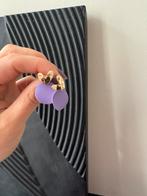 Hartjes oorbellen- lila, Sieraden, Tassen en Uiterlijk, Oorbellen, Ophalen, Nieuw, Paars, Overige materialen