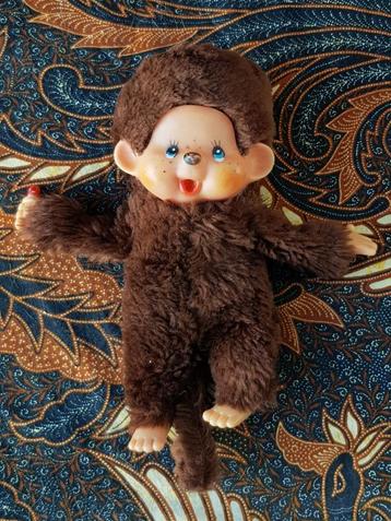 Mooie originele vintage Monchhichi uit Japan 20 cm. beschikbaar voor biedingen