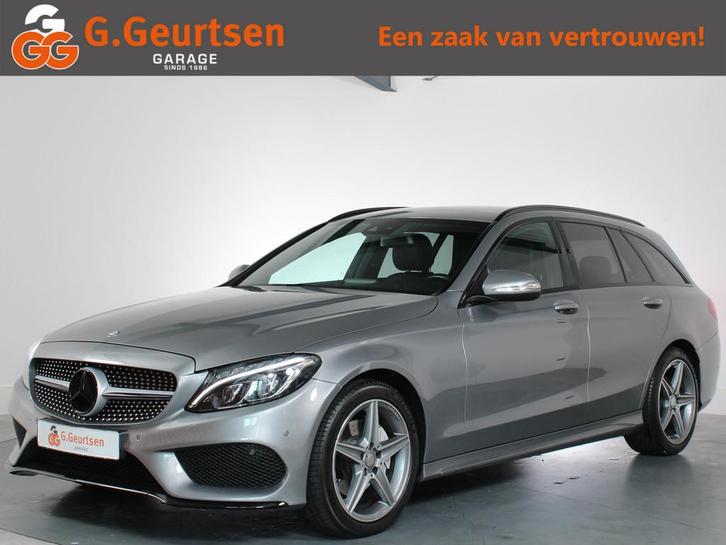 Mercedes-Benz C200 Estate AMG-line, LED koplampen, Lederen b, Auto's, Mercedes-Benz, Bedrijf, Te koop, C-Klasse, ABS, Airbags