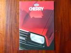 Nissan  Datsun Cherry 1981 brochure, Verzenden, Zo goed als nieuw, Nissan