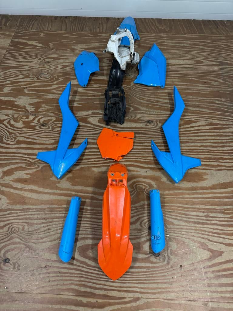 KTM SXF 2018 Kappenset - Complete Set, Ophalen, Gebruikt, Kap