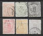 Nvph 13-18 gebruikt cw 334,00 C, Postzegels en Munten, Ophalen of Verzenden