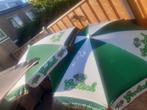 2 x grolsch parasol, Ophalen, Zo goed als nieuw, Reclamebord, Plaat of Schild, Grolsch