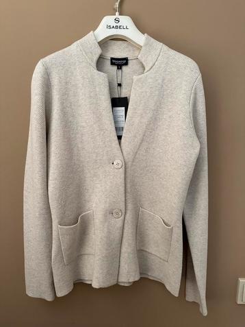 Bloomings - vest - mt S - beige - katoen - Nieuw beschikbaar voor biedingen