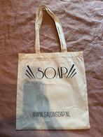 Katoenen tote bag met print, Ophalen of Verzenden, Nieuw, Beige, Shopper