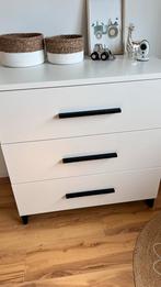 Commode ledikant Babykamer, Kunststof, Gebruikt, 3 of 4 laden, Minder dan 100 cm