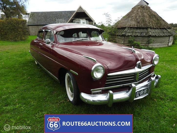Hudson Commodore 6 | 1948 | Route 66 Auctions, Auto's, Oldtimers, Bedrijf, Te koop, Overige merken, Benzine, Overige carrosserieën