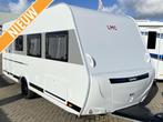 LMC Sassino 470 K NIEUW - STAPELBED 1360KG, Caravans en Kamperen, Caravans, Treinzit, Bedrijf, LMC en Münsterland, Dwars-stapelbed