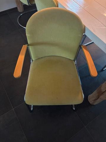 7 Gispen Stoelen - Origineel Design beschikbaar voor biedingen