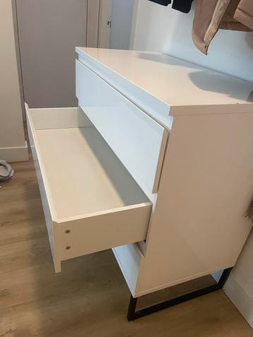 Interbaby Commode Nottingham - Hoogglans Wit beschikbaar voor biedingen