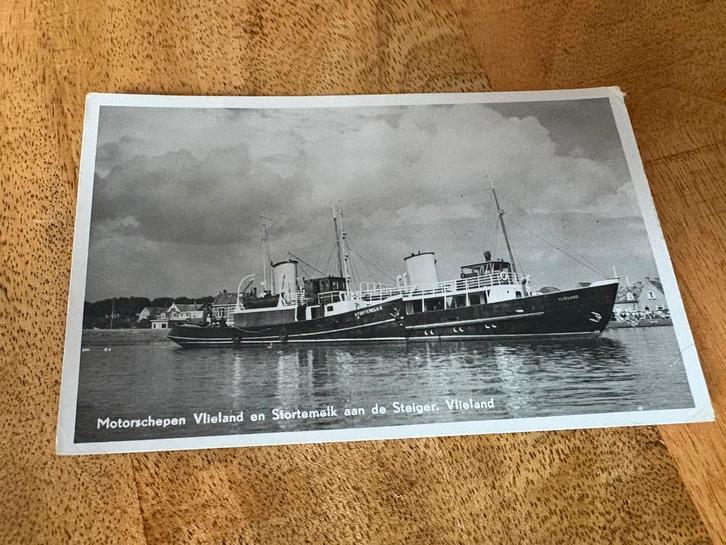 Ansichtkaart Vlieland Rederij Doeksen, Verzamelen, Scheepvaart, Gebruikt, Ophalen of Verzenden