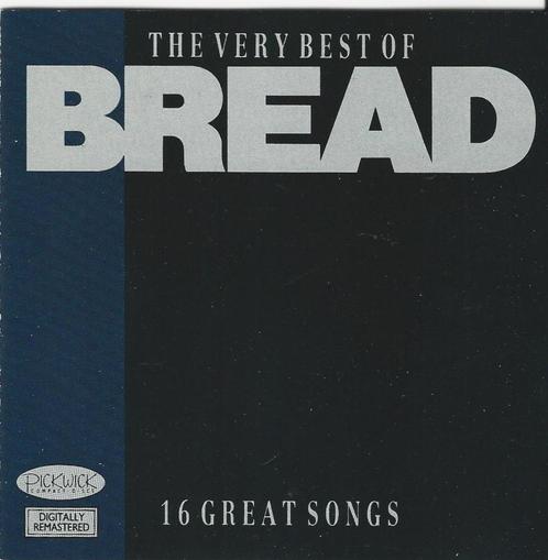 Bread - The Very Best Of Bread = 3,99, Cd's en Dvd's, Cd's | Rock, Zo goed als nieuw, Ophalen of Verzenden