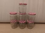 7x Bonne Maman jampotjes, Ophalen of Verzenden, Gebruikt, Glas, Pot, Bus of Blik