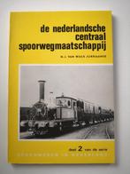 boek spoorwegen trein NCS, Verzamelen, Ophalen of Verzenden, Zo goed als nieuw, Trein, Boek of Tijdschrift