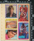 Sticker: James Dean - Olivia Newton John - ABBA - ACDC, Ophalen of Verzenden, Zo goed als nieuw, Bedrijf of Vereniging