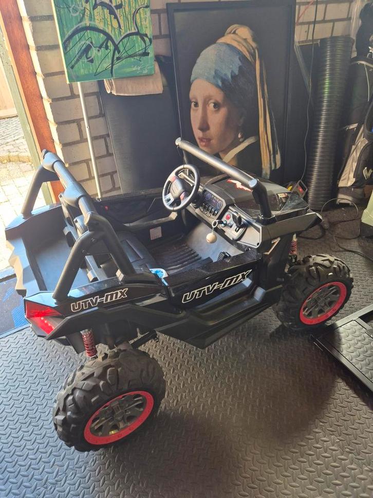 Elektrische Kinderauto - UTV-MX, Kinderen en Baby's, Speelgoed | Buiten | Accuvoertuigen, Gebruikt, Ophalen