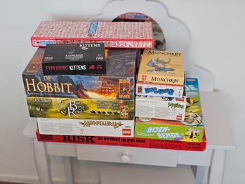 Diverse spellen. beschikbaar voor biedingen
