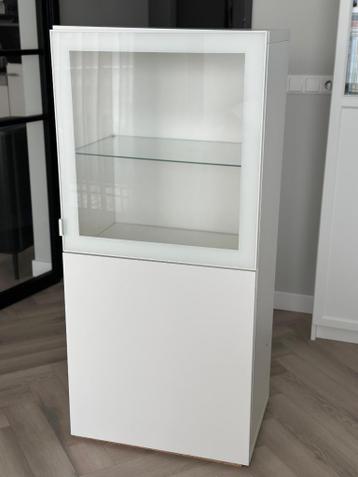 Besta Tv-opbergcombi/vitrinedeuren - afbeelding 1