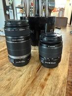 Canon EFS 55-250mm & 18-55mm Lenzen, Audio, Tv en Foto, Fotografie | Lenzen en Objectieven, Ophalen of Verzenden, Zo goed als nieuw