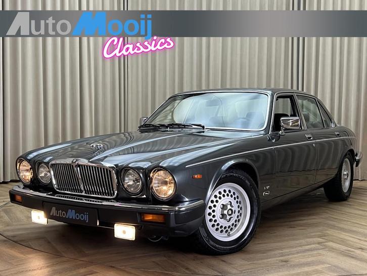 Jaguar XJ 5.3 V12 Serie III *Einzelstuck* Schuifdak Becker,, Auto's, Oldtimers, Bedrijf, Te koop, ABS, Airconditioning, Boordcomputer
