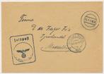 02 - Feldpost - Deutsche Dienstpost Middelburg 1941 - WOII, Brief, Verzenden