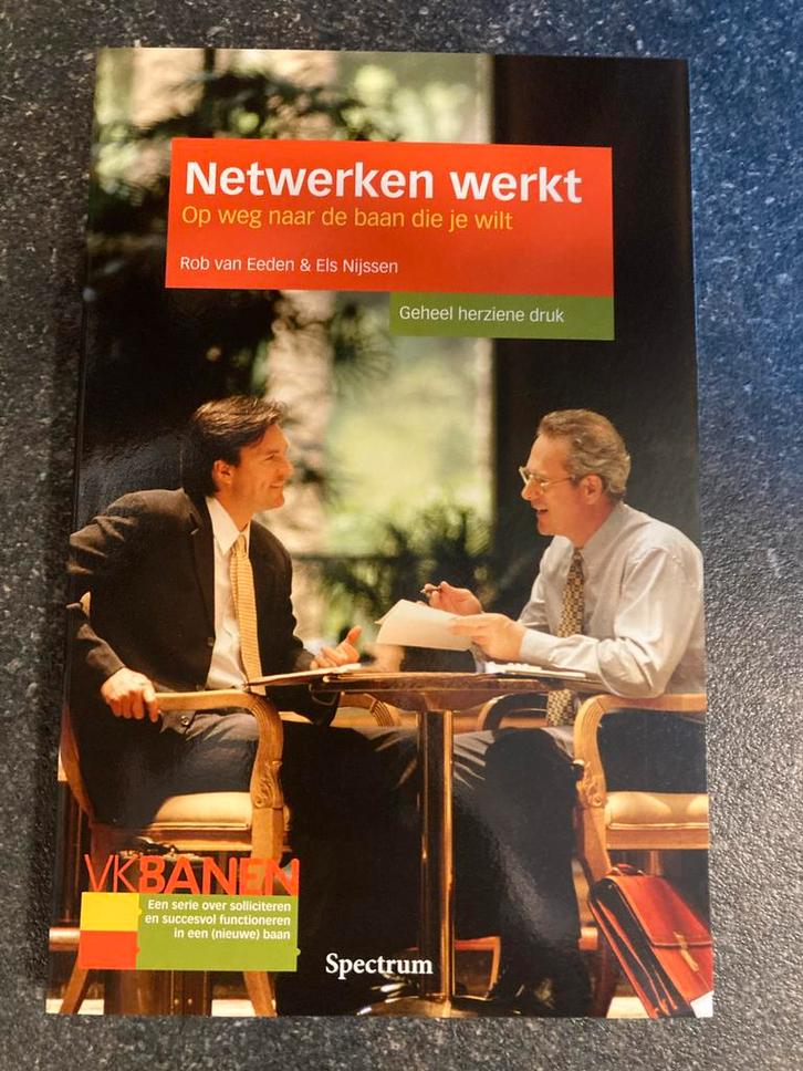 Netwerken Werkt - Rob van Eeden & Els Nijssen, Boeken, Advies, Hulp en Training, Nieuw, Ophalen of Verzenden