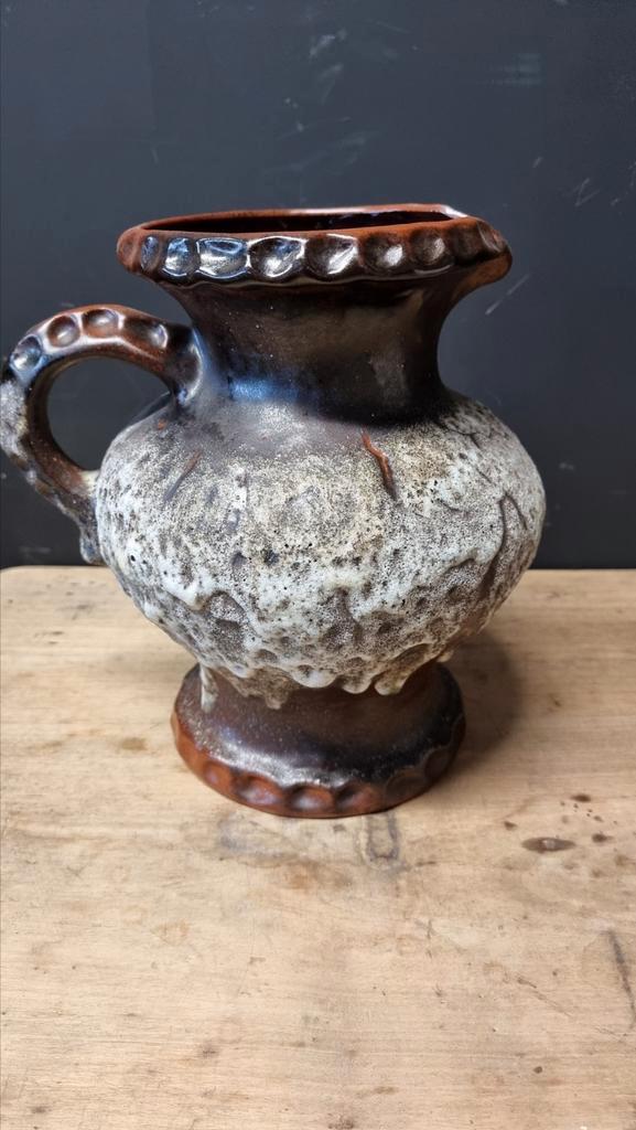 Vintage keramiek w germanie vaas amfoorvaas oorvaas.27 hoog, Antiek en Kunst, Antiek | Vazen, Ophalen of Verzenden