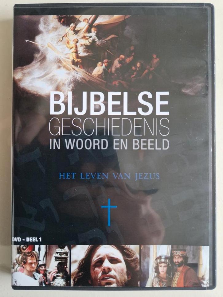 Bijbelse Geschiedenis in Woord en Beeld [DVD] Speelfilm, Cd's en Dvd's, Dvd's | Religie en Gospel, Zo goed als nieuw, Vanaf 6 jaar