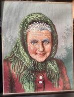 Borduurwerk Oostenrijkse boerin 40 x 50 cm, Hobby en Vrije tijd, Ophalen of Verzenden, Zo goed als nieuw, Handborduren, Overige typen