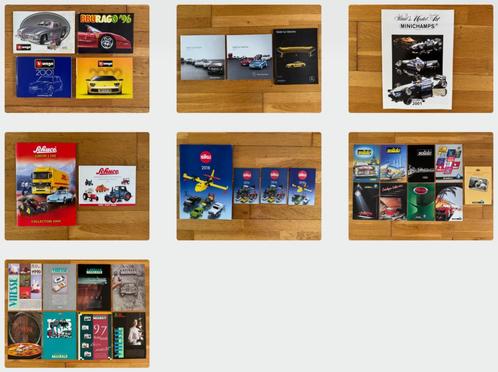 Partij: 30 x catalogussen modelauto’s, zie foto’s, Hobby en Vrije tijd, Modelauto's | Overige schalen, Zo goed als nieuw, Auto