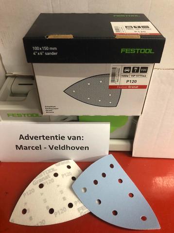Festool Granat schuurpapier 25x P120 delta beschikbaar voor biedingen