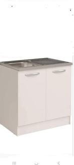 Mini keuken, Ophalen, Minder dan 50 cm, Wit, Zo goed als nieuw