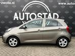 Kia Picanto 1.2 CVVT ISG Comfort Pack NL-Auto/NAP/APK/Airco, Voorwielaandrijving, Euro 5, Zwart, 4 cilinders