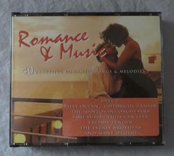 2CD - Romance & Music - 40 beautiful romantic songs&melodies