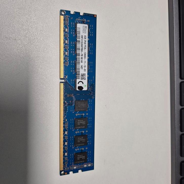 SK Hynix 8GB PC3L 12800u desktop geheugen, Computers en Software, RAM geheugen, Gebruikt, Desktop, 8 GB, DDR3, Verzenden