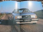 Folder Volvo 244 GLT 1980, Volvo, Zo goed als nieuw, Volvo, Ophalen of Verzenden