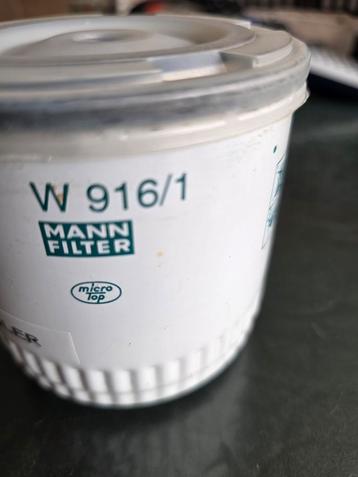 Mann Filter W 916/1 - Nieuw beschikbaar voor biedingen