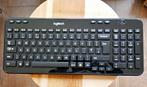Logitech K360 Draadloos Toetsenbord, Computers en Software, Toetsenborden, Ophalen of Verzenden, Zo goed als nieuw, Draadloos