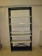 Vintage metalen boekenkast, Huis en Inrichting, Kasten | Boekenkasten, Niet ingevuld, Gebruikt, Niet ingevuld, Niet ingevuld