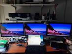 Monitoropstelling 3 FHD schermen + voet, via 1 USB-c kbl, Computers en Software, Monitoren, VGA, Full HD, Zo goed als nieuw, 60 Hz of minder