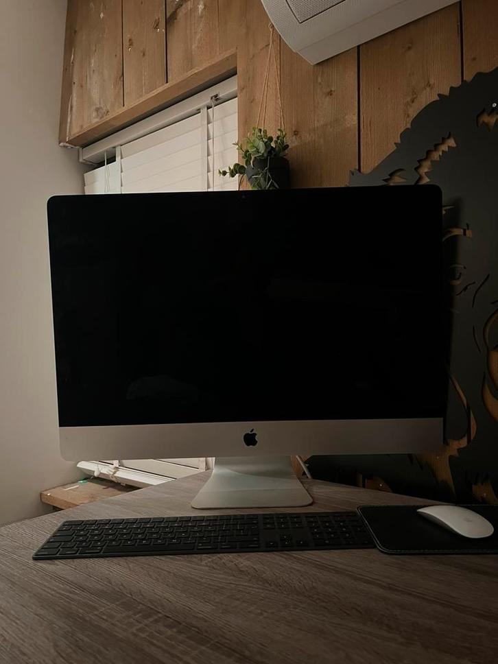 iMac (Retina 5K, 27-inch, 2019) - 3,1 Ghz 6-Core intel i5, Computers en Software, Apple Desktops, Zo goed als nieuw, iMac, SSD