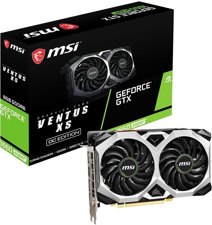 MSI GeForce GTX 1660 Super Ventus XS OC, Computers en Software, Videokaarten, Gebruikt, Nvidia, PCI-Express 3.0, GDDR6, HDMI, Ophalen of Verzenden
