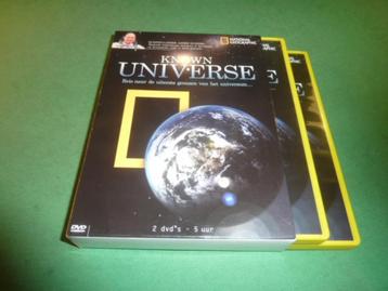 Known universe National geographic 2 dvd's