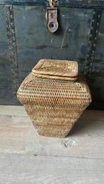 Birma rieten lampenvoet/pot, Ophalen of Verzenden, Zo goed als nieuw