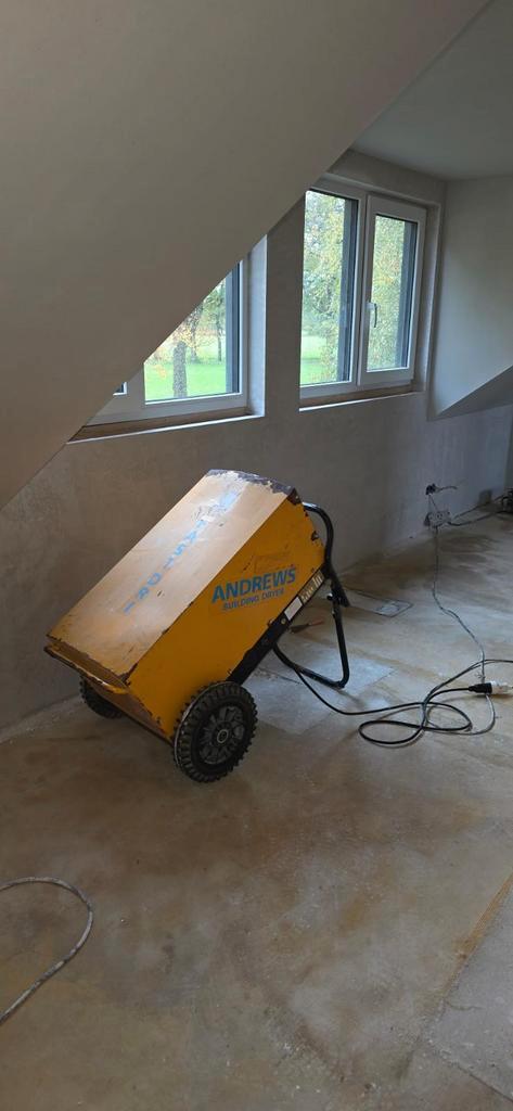 Bouwdroger water ontvochtiger te huur!, Doe-het-zelf en Verbouw, Reinigingsmachines, Ophalen