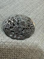 Vintage Antique Brooch Pin Flowers Silver 925 Art Nouveau, Sieraden, Tassen en Uiterlijk, Broches, Ophalen of Verzenden, Gebruikt